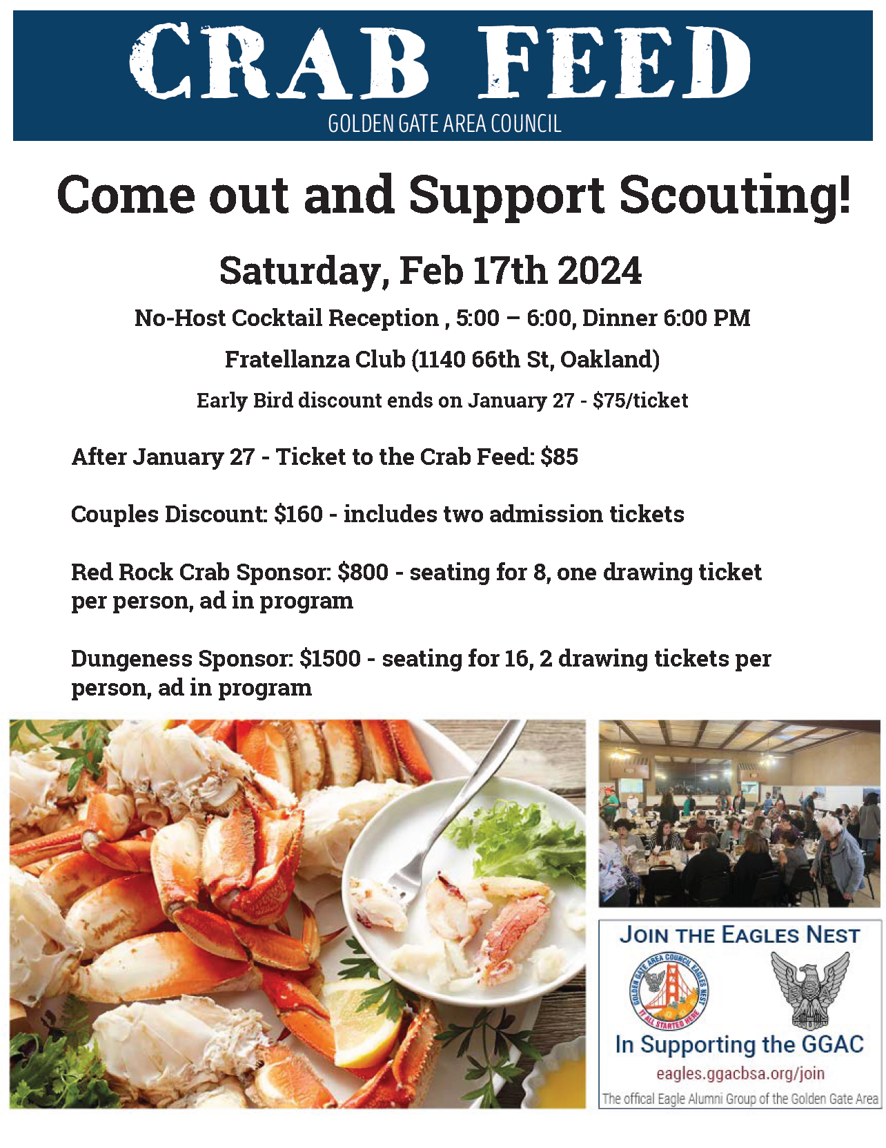 2024  image Crab Feed Flyer without QR Landing Page