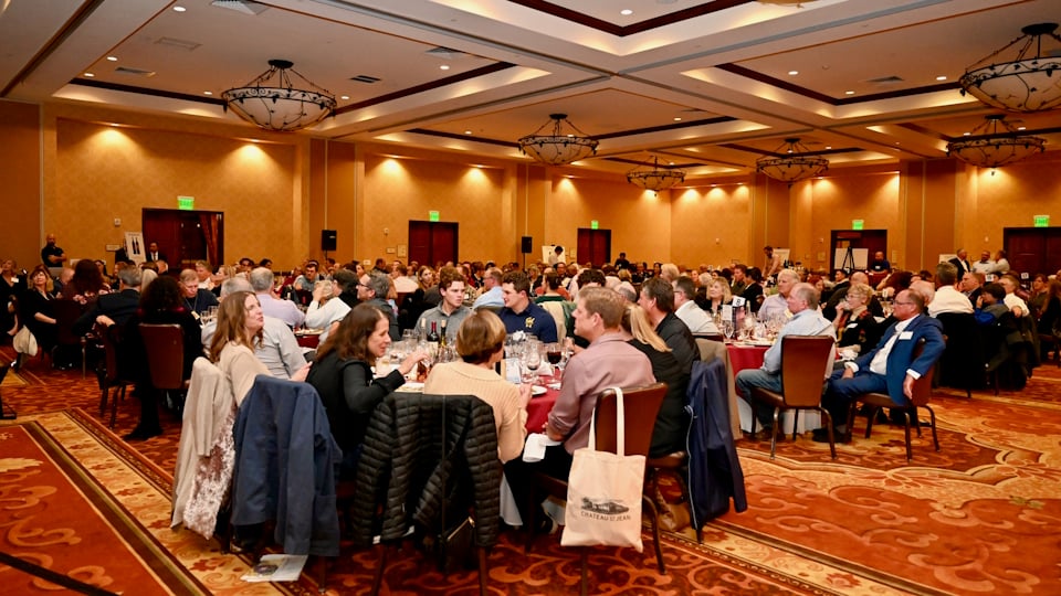 Guests at the Harvest in the Vineyards celebration event
