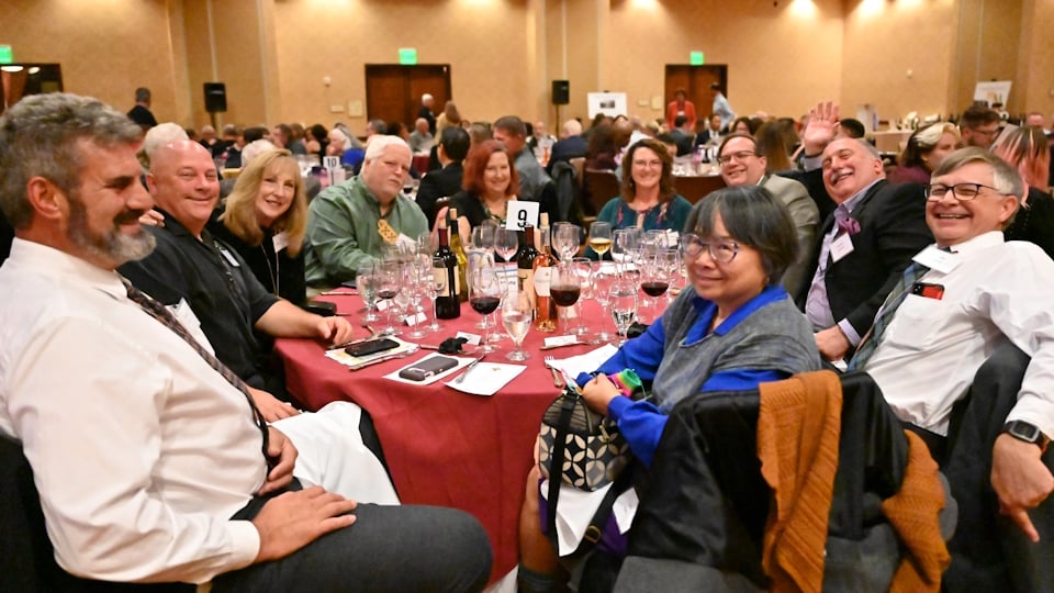 Guests at the Harvest in the Vineyards celebration event