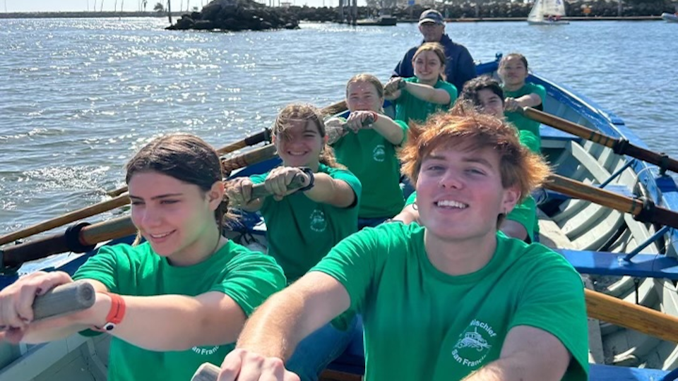Sea Scouts competing at Southwestern Rendezvous