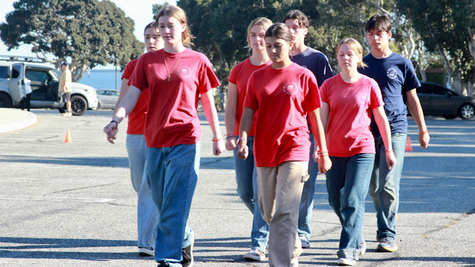 Sea Scouts competing at Southwestern Rendezvous