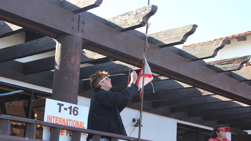 Sea Scouts competing at Southwestern Rendezvous