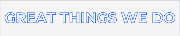 Banner for Great Things We Do eNews section header Banner for Great Things We Do eNews section header