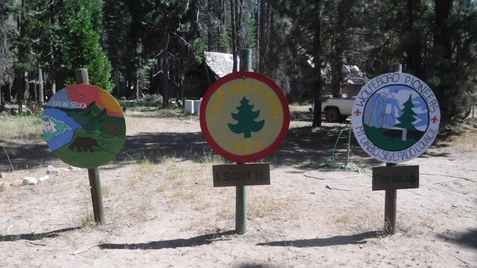 Photo of Camp Wolfeboro circles for OA, Camp, and Pioneers. Photo of Camp Wolfeboro circles for OA, Camp, and Pioneers.